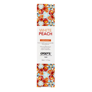 EXSENS Organic White Peach Warming Intimate Massage Oil