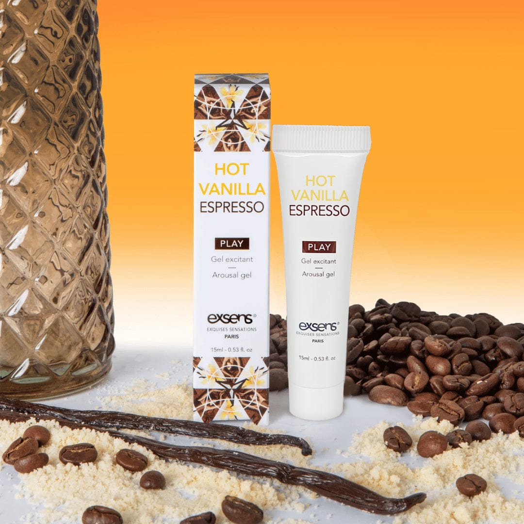 Hot Vanilla Espresso Cooling Arousal Gel | Vegan - EXSENS-USA.com