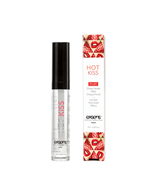 Exsensparis Sexual Wellness Strawberry Hot Kiss Strawberry Arousal Lip Gloss | Warming and Cooling Effect
