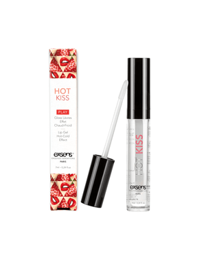 Exsensparis Sexual Wellness Strawberry Hot Kiss Strawberry Arousal Lip Gloss | Warming and Cooling Effect
