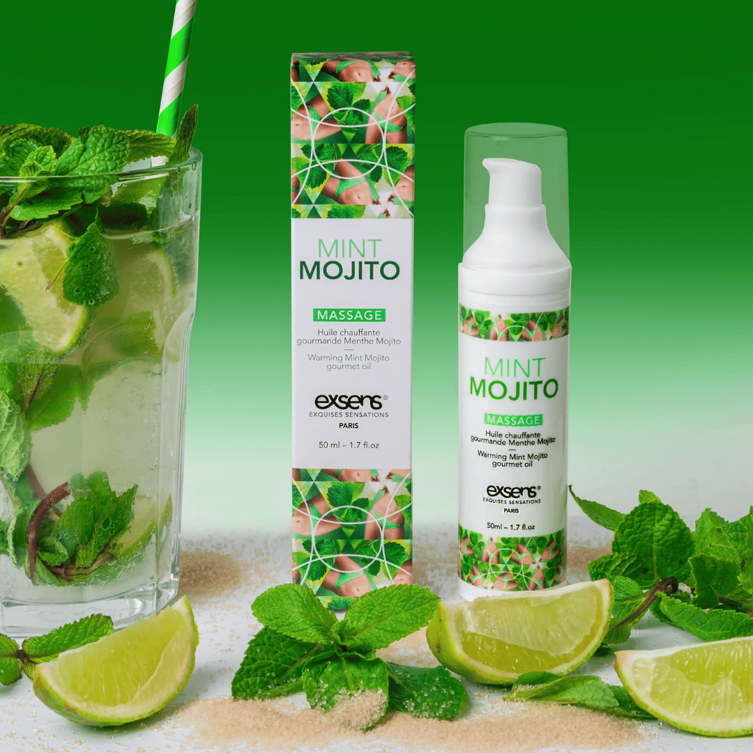 Exsensparis Sexual Wellness Mint Mojito Warming Intimate Massage Oil Mint Mojito Warming Intimate Massage Oil | Oral Pleasure