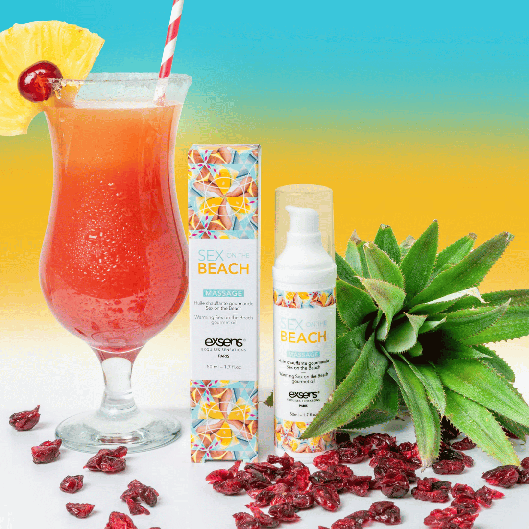 Exsensparis Sexual Wellness Sex on the Beach Warming Intimate Massage Oil Sex on the Beach Warming Intimate Massage Oil 