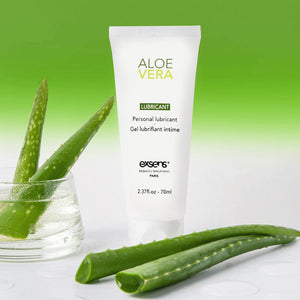 Aloe Vera Vegan GMO Free Water-Based Intimate Lubricant - EXSENS-USA.com Aloe Vera Vegan GMO Free Water-Based Intimate Lubricant - EXSENS-USA.com