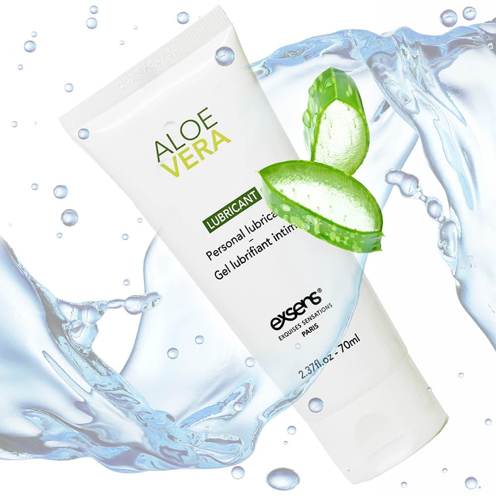 Aloe Vera Vegan GMO Free Water-Based Intimate Lubricant - EXSENS-USA.com Aloe Vera Vegan GMO Free Water-Based Intimate Lubricant - EXSENS-USA.com