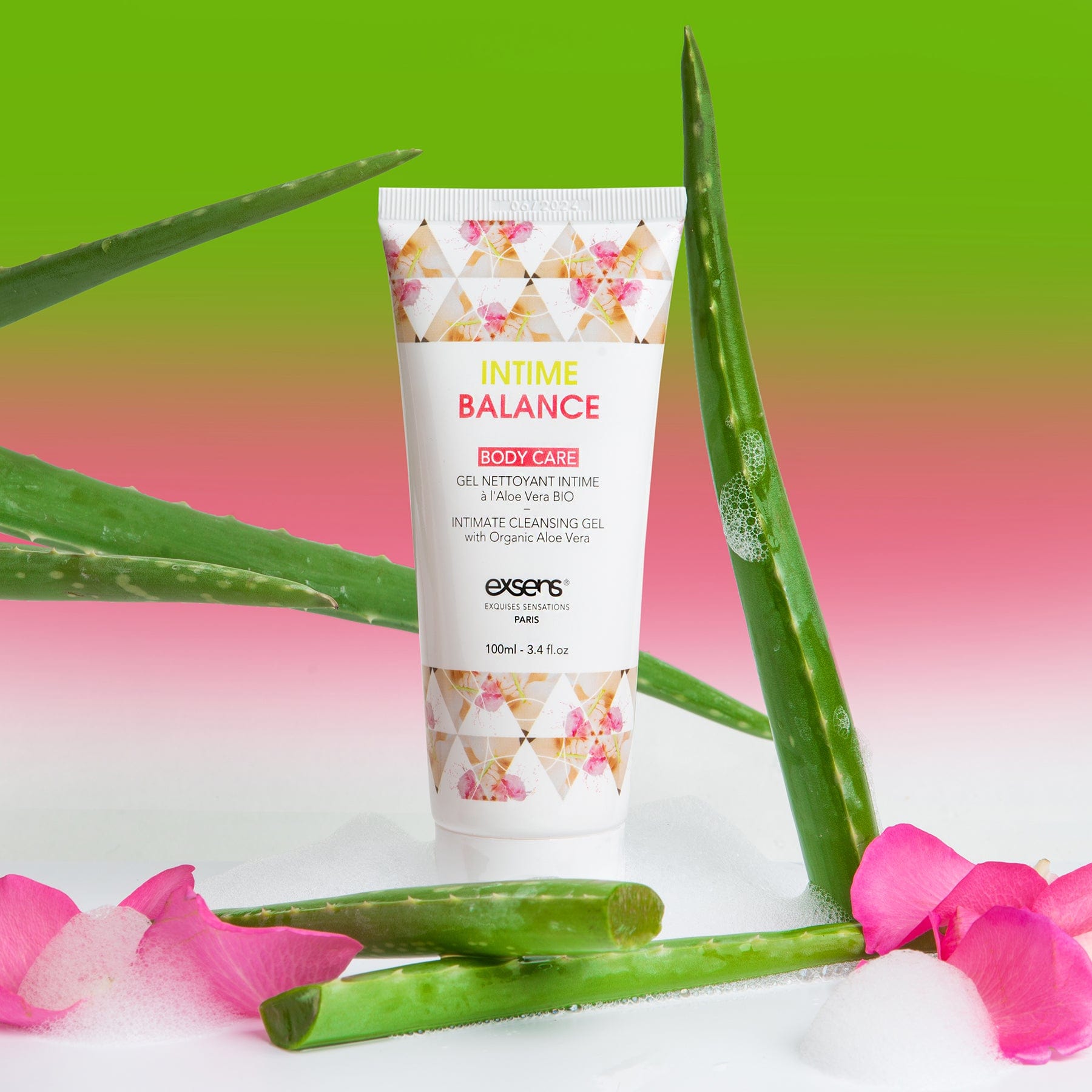 Intime Balance Intimate Cleansing Gel with Organic Aloe Vera
