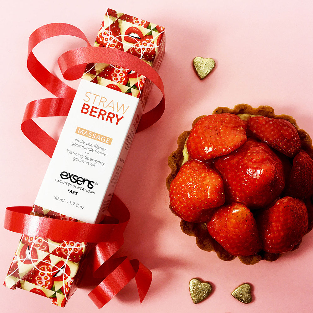 Strawberry Edible Massage Oil – RubyBeautyBU