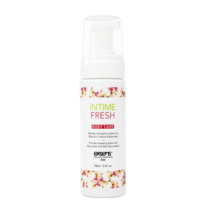 Intime Fresh Intimate Cleansing Foam with Organic Aloe Vera & Rose Water