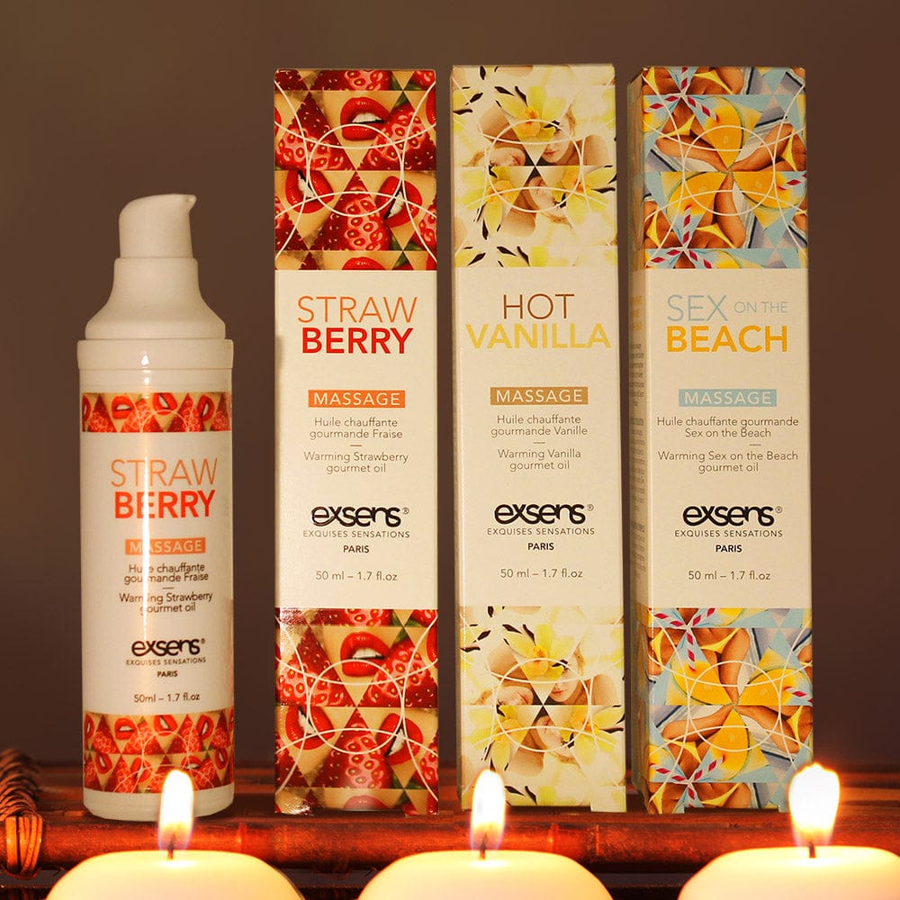 EXSENS-USA.com Sexual Wellness Warming Massage Trio Warming Massage Trio